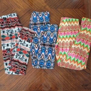 Leggings Bundle!❤️ Size Medium.